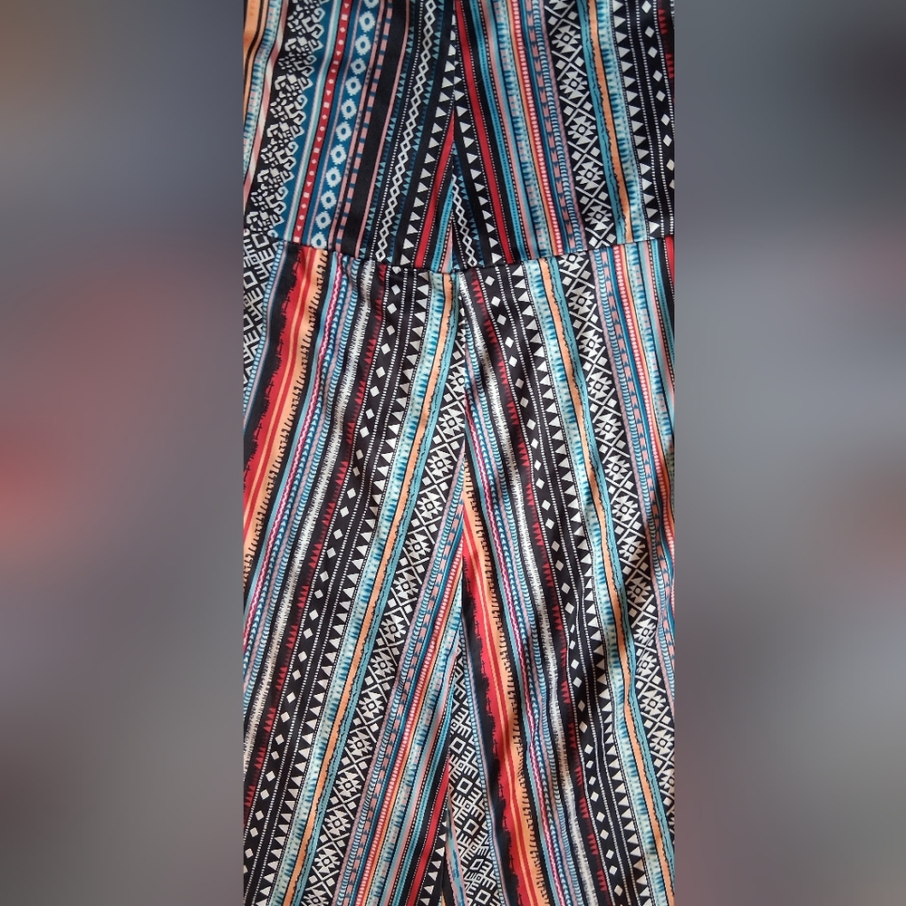 Multicolor A-Line Skirt